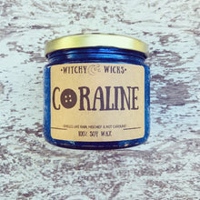 Load image into Gallery viewer, Coraline 100% Soy Wax Candle