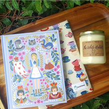 Load image into Gallery viewer, The White Rabbit 100% Soy Wax Candle