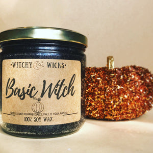 Basic Witch 100% Soy Wax Candle