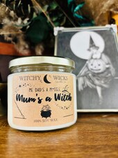 Mum’s a Witch 100% Soy Wax Candle