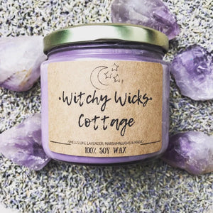 Witchy Wicks Cottage 100% Soy Wax Candle