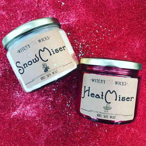 Snow Miser & Heat Miser Combo Pack- 100% Soy Wax Candles