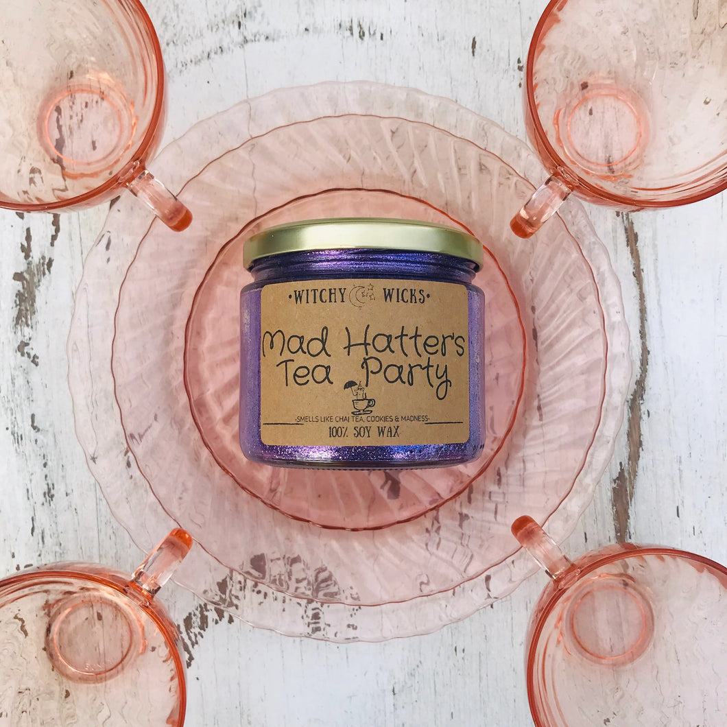 The Mad Hatter's Tea Party 100% soy candle