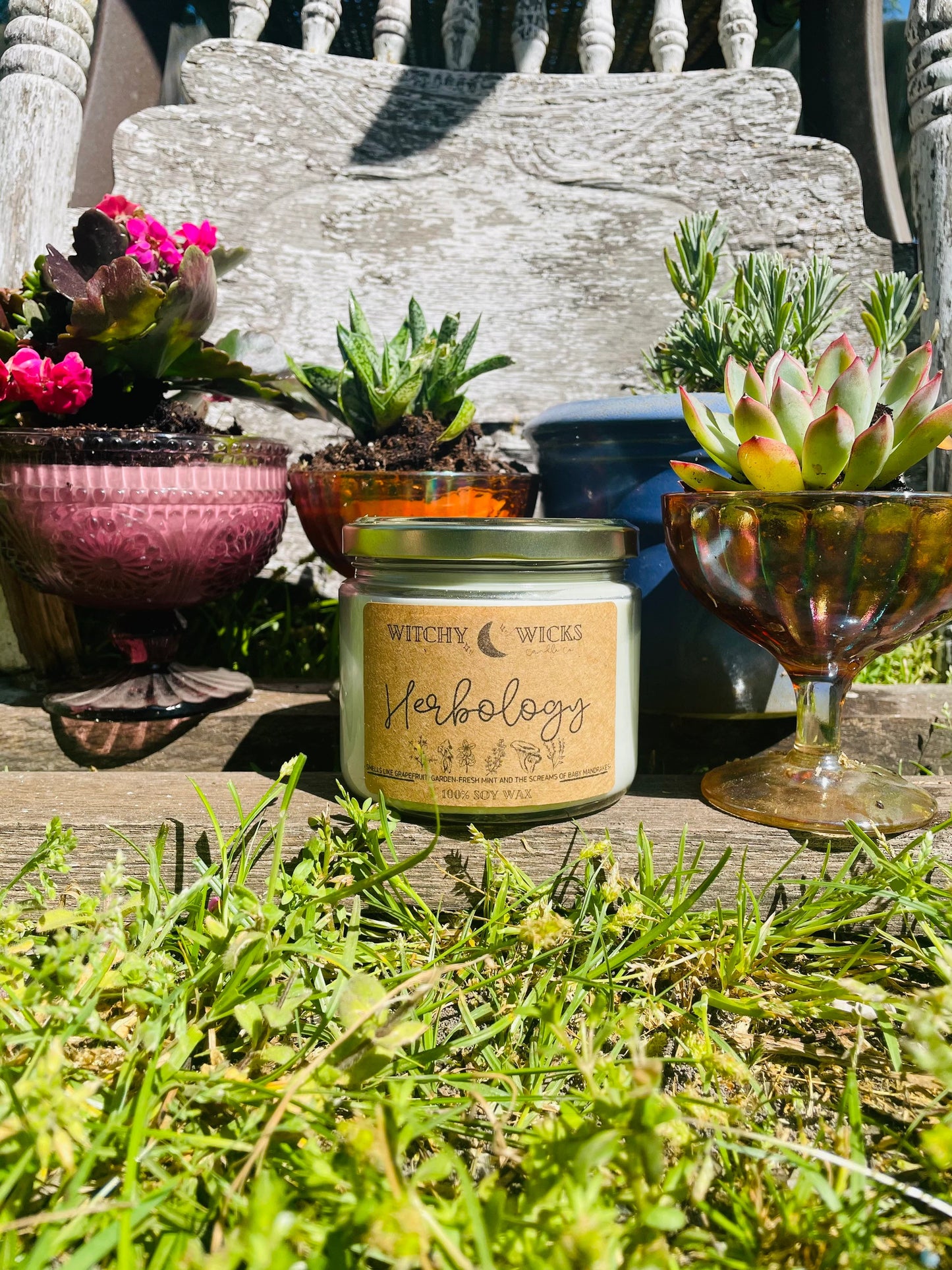 Herbology 100% Soy Wax Candle