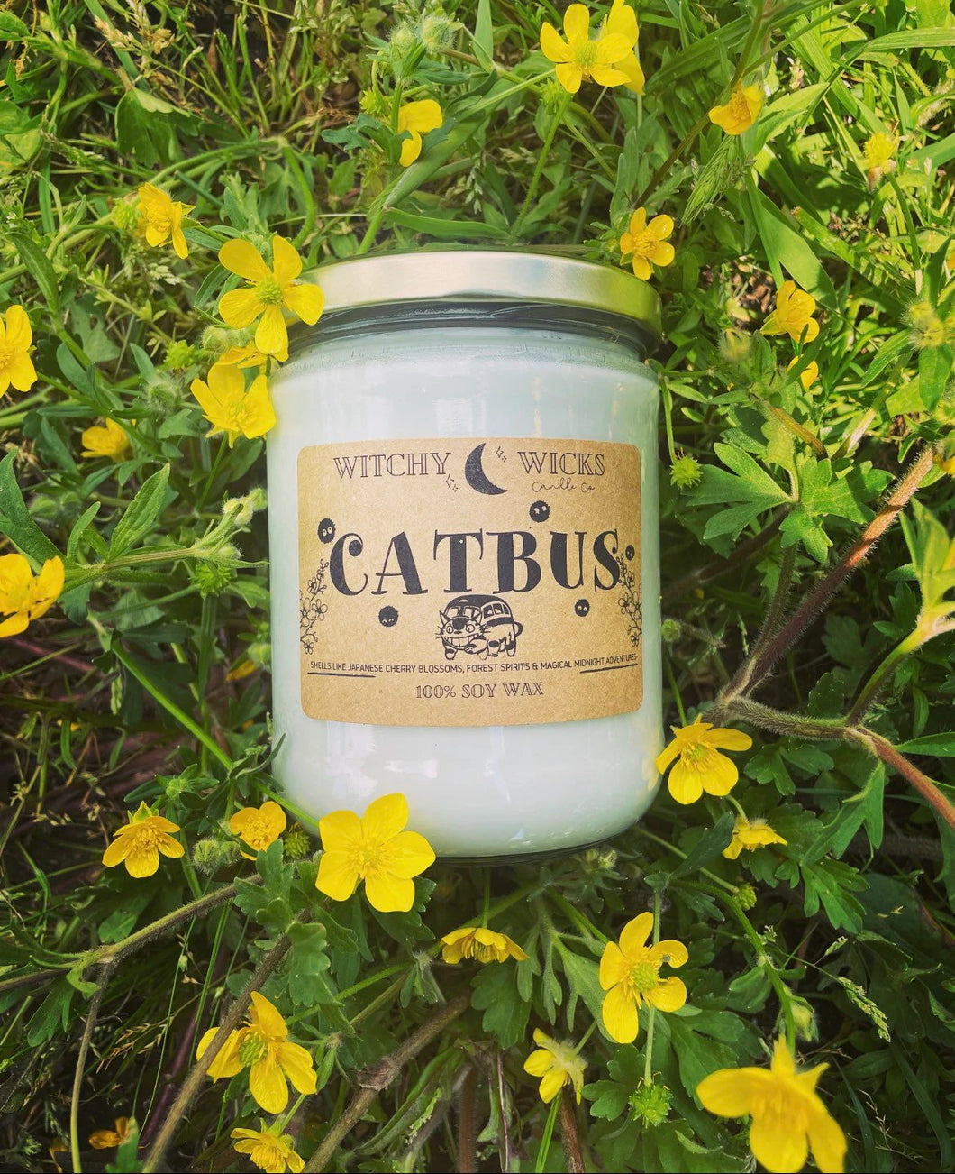 Catbus 100% Soy Wax Candle