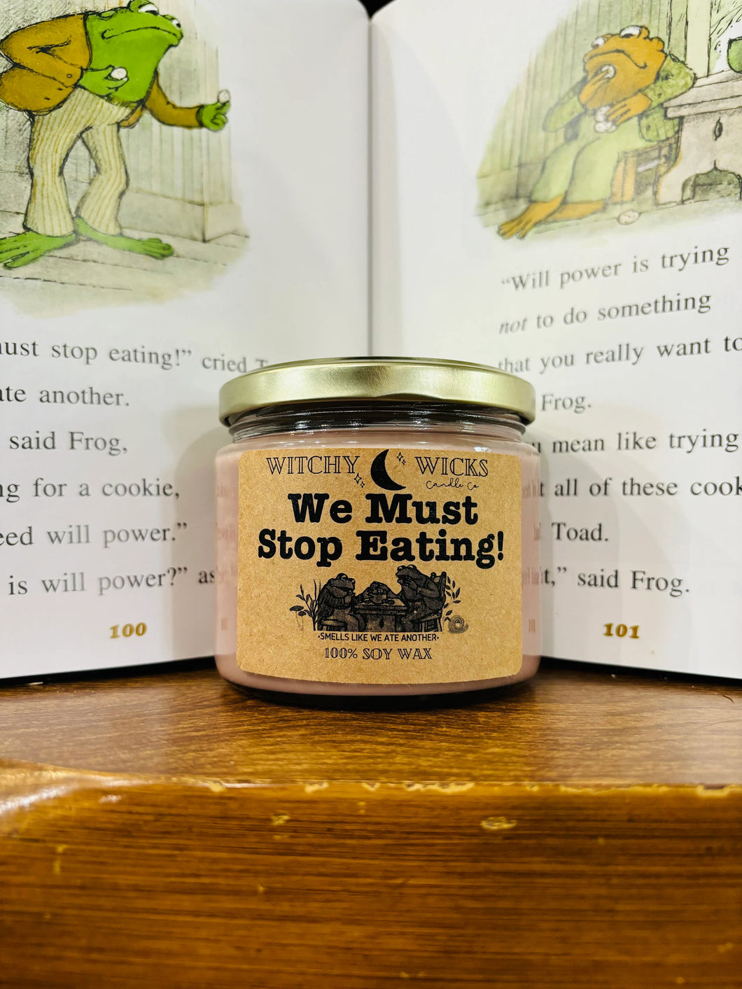 We Must Stop Eating! 100% Soy Wax Candle