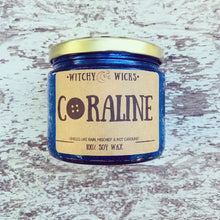 Load image into Gallery viewer, Coraline 100% Soy Wax Candle