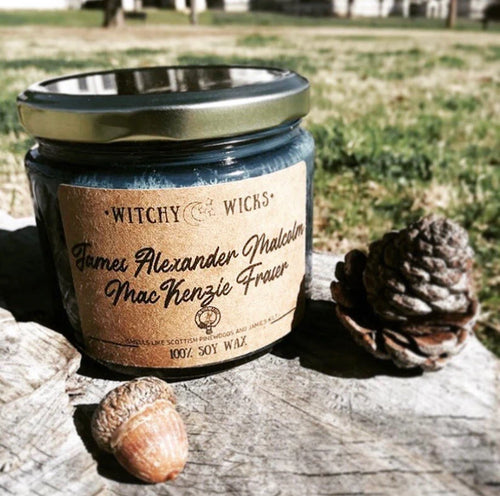 Jamie Fraser 100% Soy Wax Candle