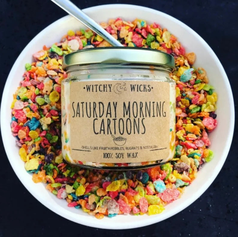 Saturday Morning Cartoons 100% Soy Wax Candle