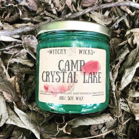 Camp Crystal Lake 100% Soy Wax Candle