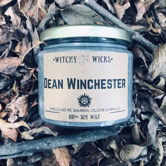 Dean Winchester 100% Soy Wax Candle