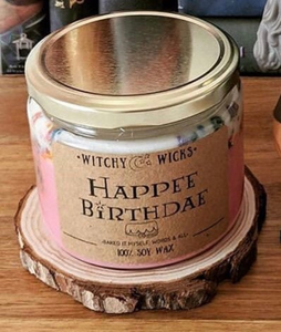 Happee Birthdae 100% Soy Wax Candle