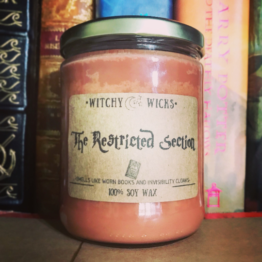 Restricted Section 100% Soy Wax Candle