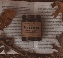 Load image into Gallery viewer, Spellman Mortuary 100% Soy Wax Candle