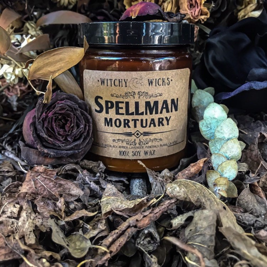 Spellman Mortuary 100% Soy Wax Candle