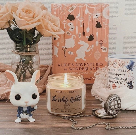 The White Rabbit 100% Soy Wax Candle